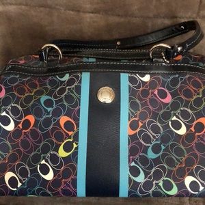 Colorful Coach Bag